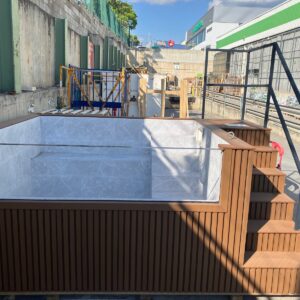 Piscina Elevada de patio de 3x2'2m (22PPCOM AL)