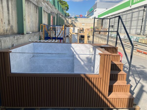 Piscina Elevada de patio de 3x2'2m (22PPCOM AL)