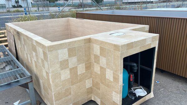 Piscina Elevada SOLPOOL 4,4m x 2,4m x 1,12m (23SO/25 AL)