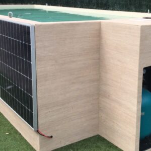 Piscina Elevada SOLPOOL 5,9m x 2,4m x 1,32m con PANELES SOLARES incorporados (33SO/25 TA)