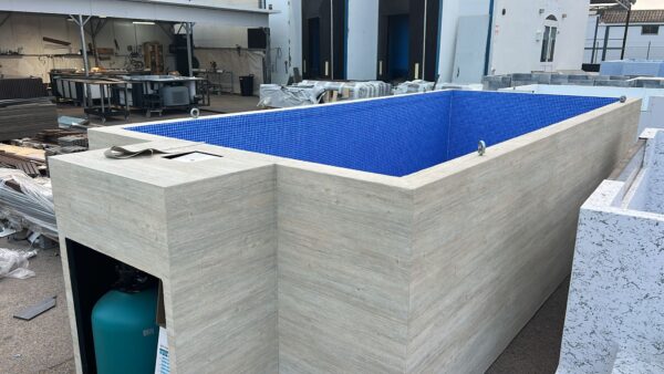 Piscina Elevada SOLPOOL 5,9m x 2,4m x 1,32m (50SO/25 AL)