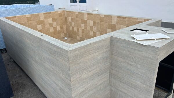 Piscina Elevada SOLPOOL 4,4m x 2,4m x 1,12m (54SO/25 AL)