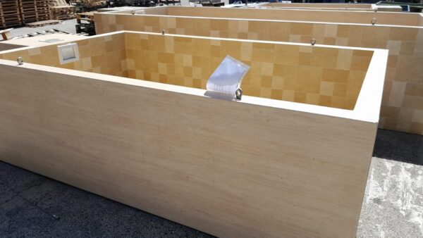 Piscina Elevada SOLPOOL 4,4m x 2,4m x 1,12m (22SO/25 DH)