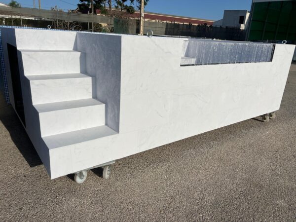 Piscina Elevada de patio MIAMI 3,90 x 2,40x1,12 m (31SL AL)