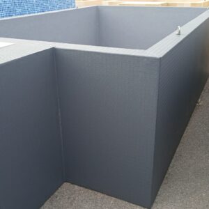 Piscina Elevada SOLPOOL 4,4m x 2,4m x 1,12m (44SO/25 DH)