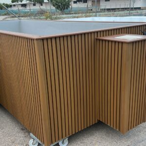 Piscina Elevada ECOBASIC 5,85m x 2,2m (P6 TA)