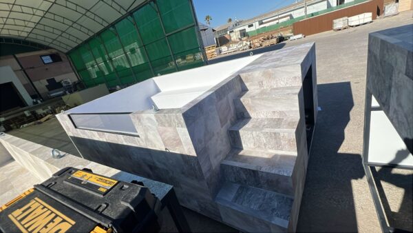 Piscina Elevada de patio MIAMI 3,90 x 2,40x1,12 m (99SL AL)