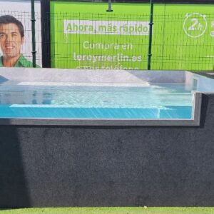 Piscina Elevada de patio MIAMI 3,90 x 2,40x1,12 m (9SL LM)
