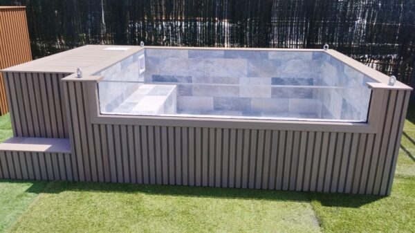 Piscina de Elevada de patio Poolspa de 3 x 2 m (0826MI/25 TA)