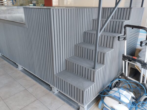 Piscina Elevada de patio de 4,00x2m (47PPCO CL) - Imagen 2