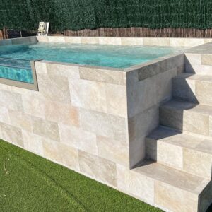 Piscina de patio MIAMI 4,90 x 2,40x1,12 m (87SL TA) con Climatización