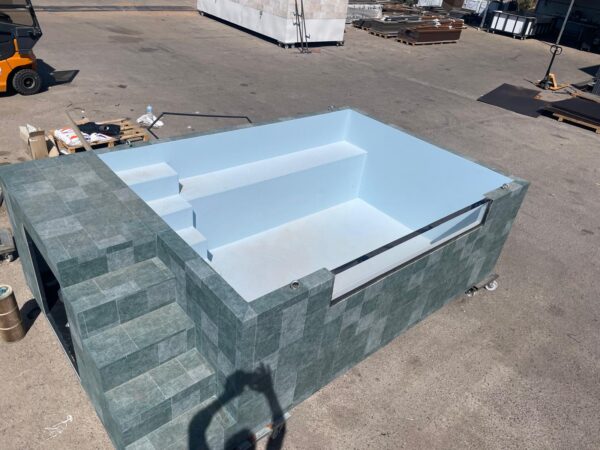Piscina Elevada de patio MIAMI 3,90 x 2,40x1,12 m (112SL TA)