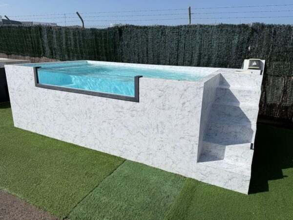 Piscina Elevada de patio 4,20 x 2,2 (66PPCO/24 TA)