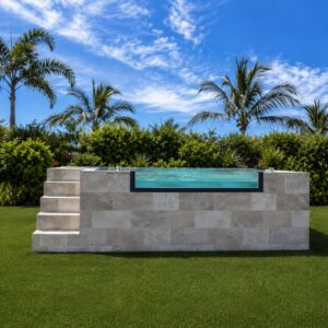 Piscina Elevada de patio MIAMI 3,90 x 2,20x1,12 m (915SL DH)