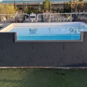 Piscina Elevada de patio MIAMI 3,90 x 2,20x1,12 m (1019SL DH)