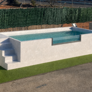 Piscina de patio MIAMI 5,90 x 2,20x1,12 m (962SL TA)