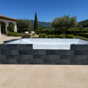 Piscina de patio MIAMI 5,90 x 2,20x1,12 m (1039SL TA)