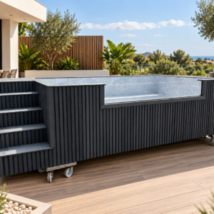 Piscina Elevada de patio 3,98 x 2,28 x 1,00m (59PPCO AR)